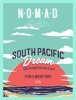 South Pacific Dream “Mid Strength” Keg